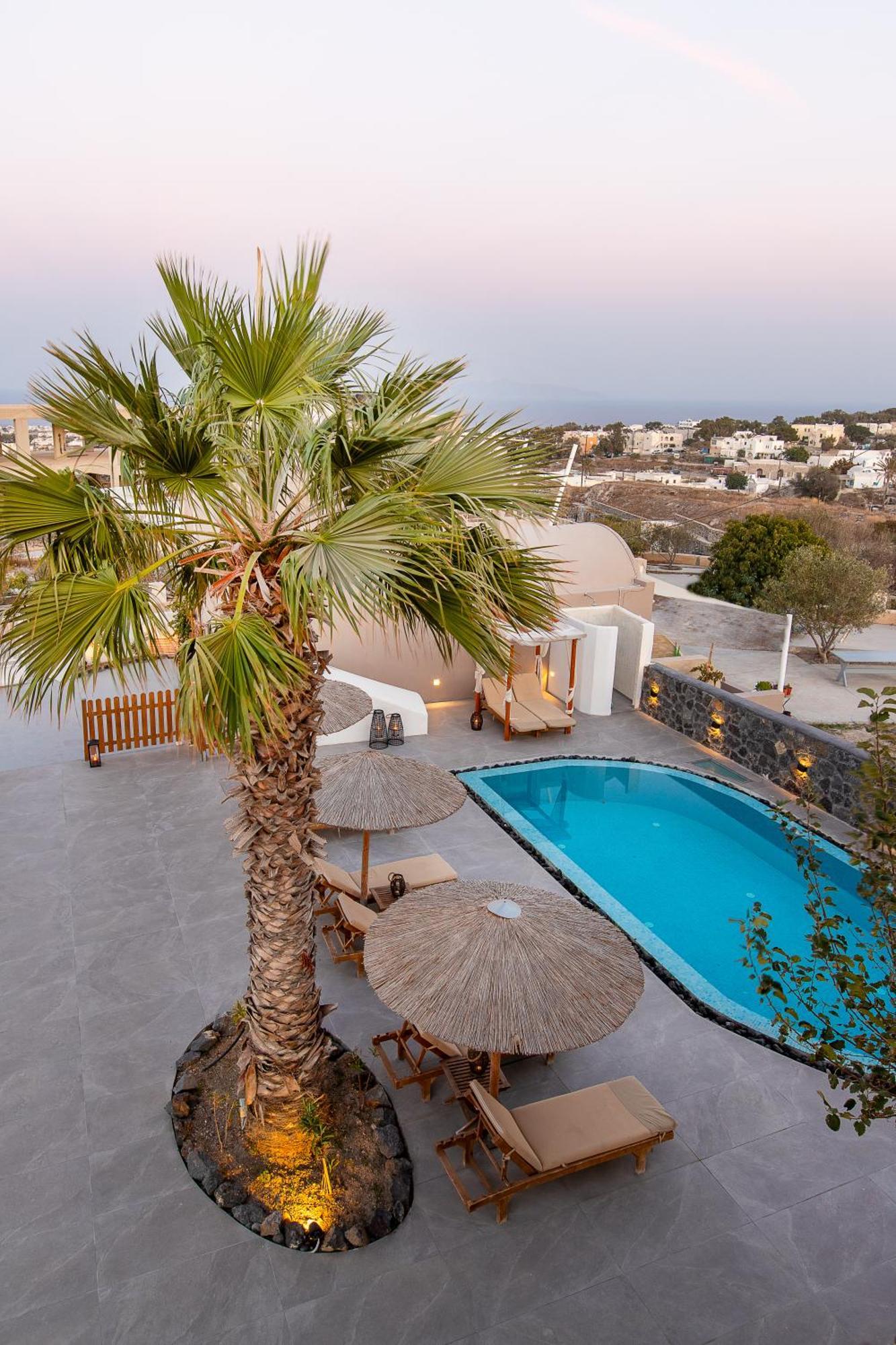 Santorini Villatzio Suites Mesaria Buitenkant foto