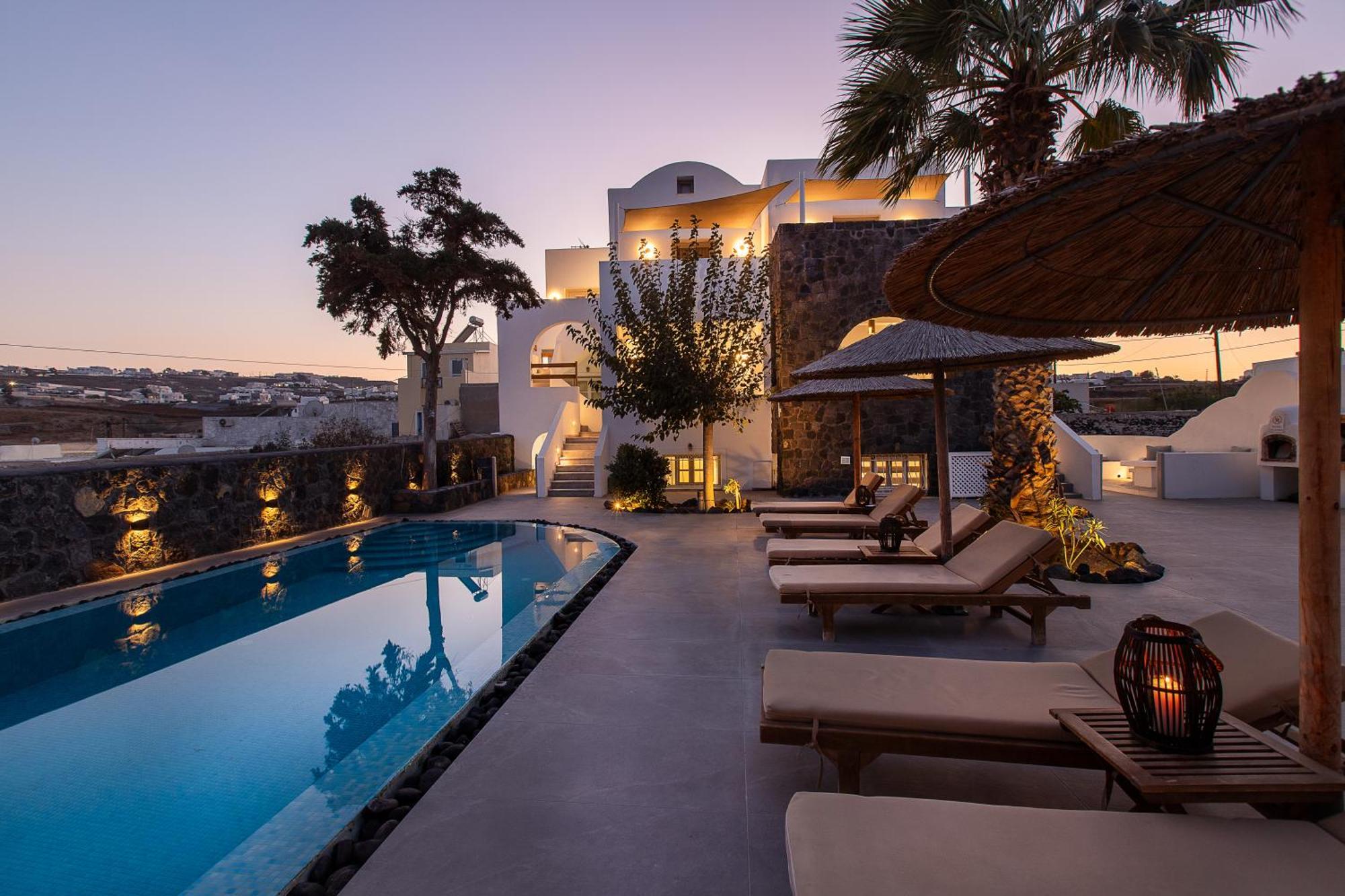 Santorini Villatzio Suites Mesaria Buitenkant foto